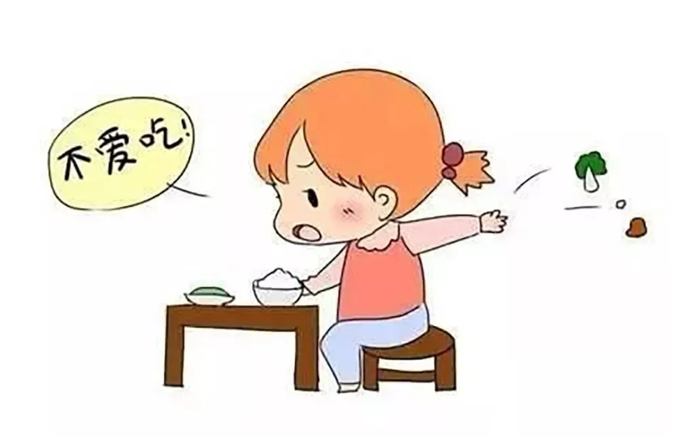 孩子挑食不愛吃飯?jiān)趺椿厥拢? width=